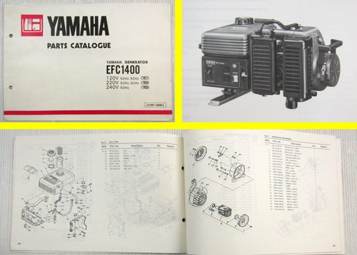 Yamaha efc 1400 7r7 - 7r8, 7r9