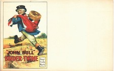Advertising. John Bull Binder Twine from A.W.Gower (C.B.Etches), Market Drayton.