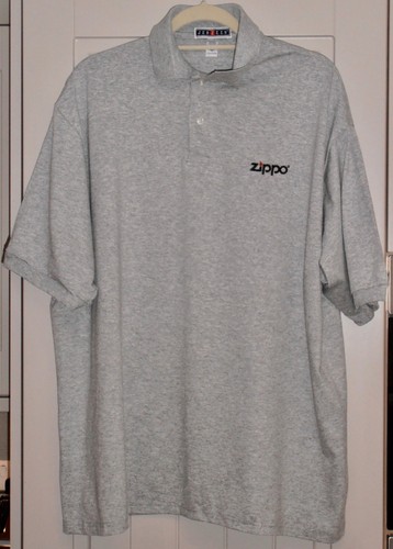 Zippo grey polo shirt - polo, brand