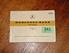 GENUINE MERCEDES BENZ TYPE