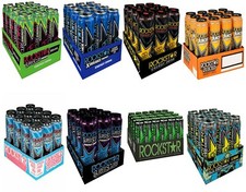 Rockstar Baja Juiced Passion Frutas Xdurance Energy Drink