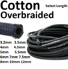 Cotton braided rubber fuel - cotton,