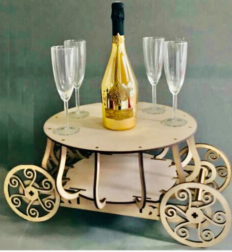 Champagne candy cart sweet - champagne,