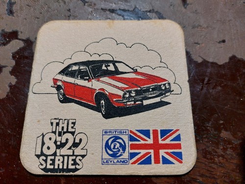 British leyland beer mat - british,