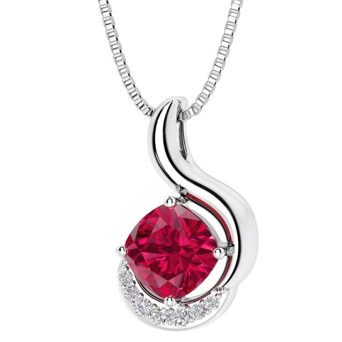 Oravo created ruby glittering - created,