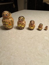 Vintage russian matryoshka - vintage,