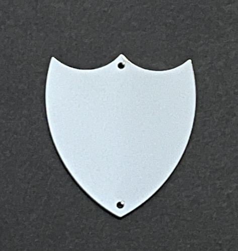 Silver side shields pins - silver,