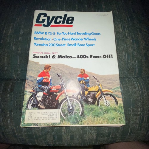 1971 may cycle magazine - may,