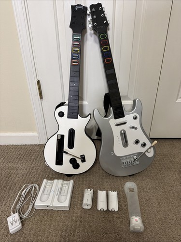 Wii guitar hero - wii, controllers