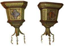 Vintage Pair Wall Sconce