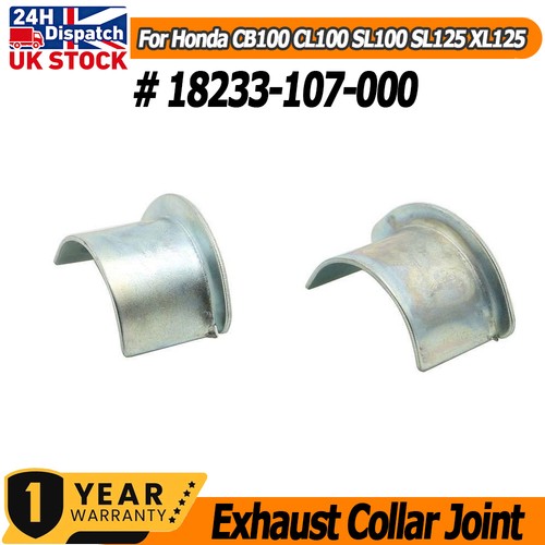 Exhaust flange collars for - 2x,