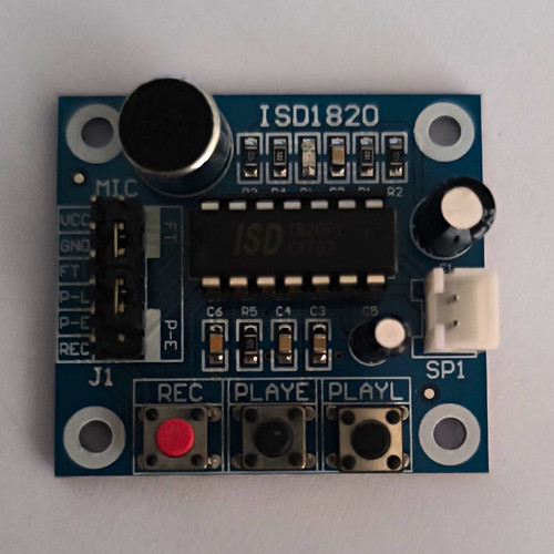 Isd1820 voice recording - voice,