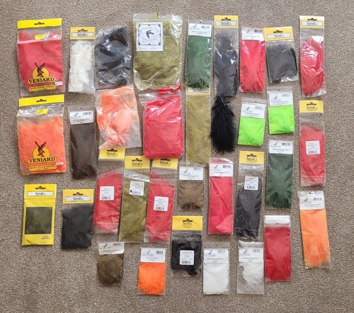 Selection fly tying marabou - fly,