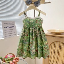 Girls Sweet Dresses Summer Oil