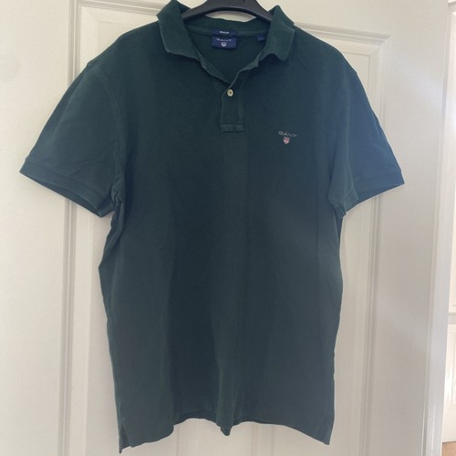 Gant men polo - gant, green