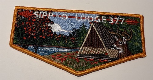 Lodge 377 sippo flap - sippo, orange