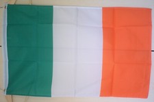 Ireland Irish tricolor flag, 36x22 inches, printed polyester nice quality 