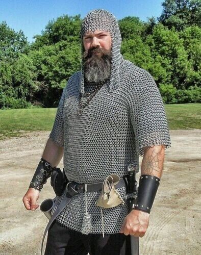 Aluminium butted chainmail - butted,