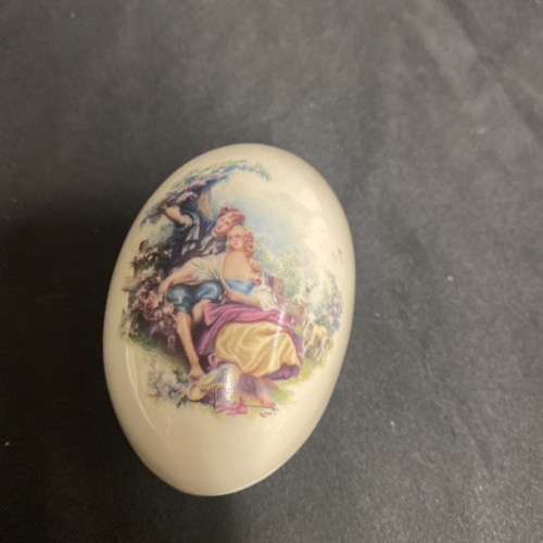Trinket box egg england - box,