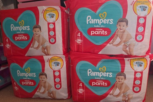 Pamper baby dry nappy pants - baby-dry,