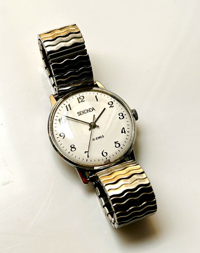 Sekonda ussr 19j manual wind - sekonda,