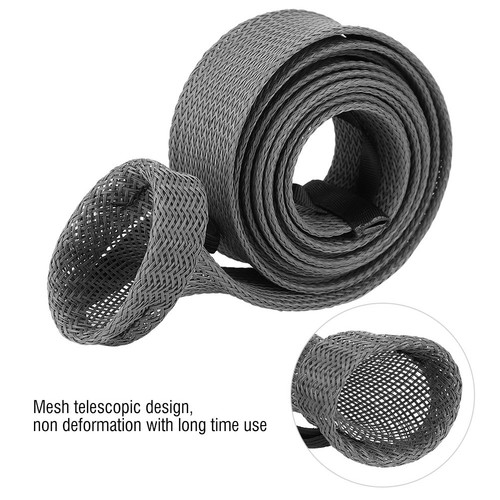 Grey telescopic fishing rod - grey,