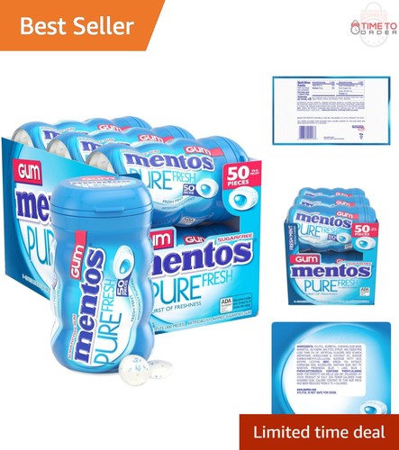 Sugar free chewing gum with - sugar-free,