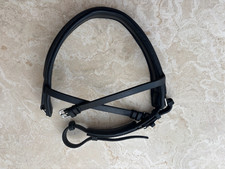 Albion Bridle Accessories - Albion KB Competition Crank Noseband - Black - Cob 