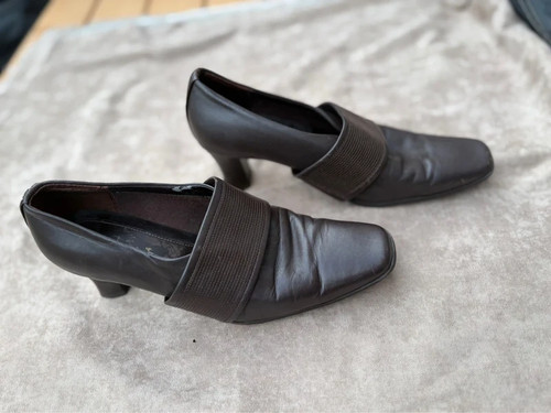 Vintage shoes softees brown - k,