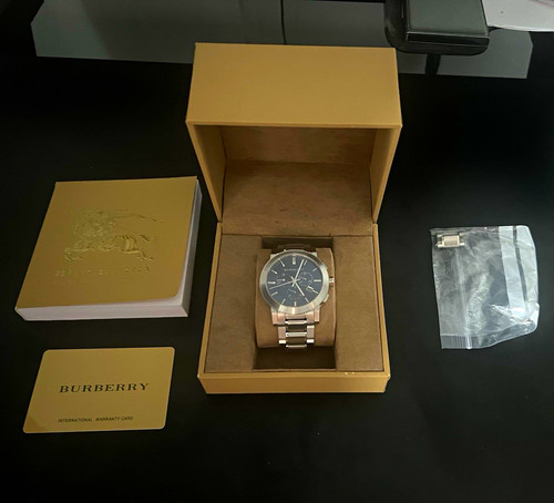 Burberry men blue - men's, dial