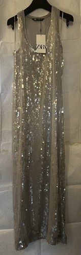 Zara sequin dress size bnwt - zara, m