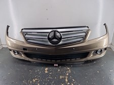 Mercedes Benz W204 C 180 1.6 Kompressor 2008 - 2014 Front Bumper Gold