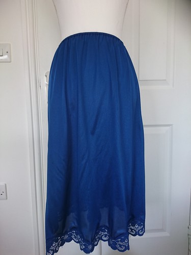 Vtg royal blue glossy - royal,