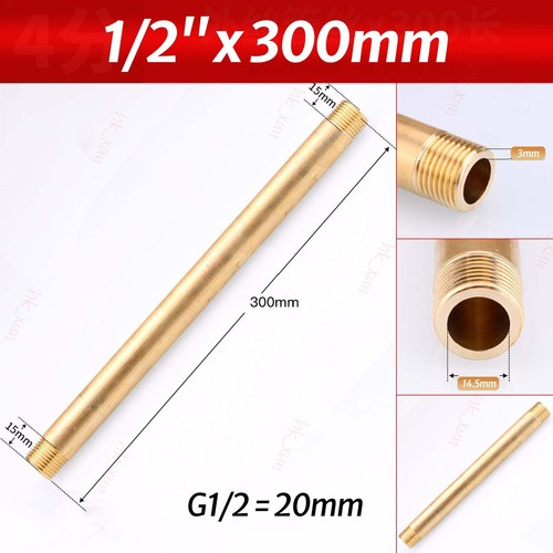 Brass bsp male threaded - male,