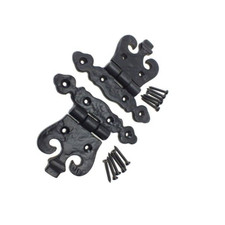 Black antique door - door, pair