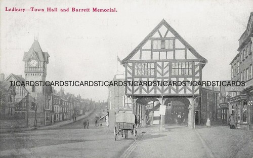 Early ledbury town hall - early,