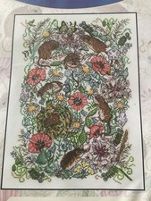 DMC Cross Stitch Kit Mice By Sharon Jervis 16 Count