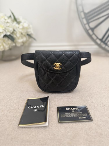 Vintage chanel caviar - chanel, leather