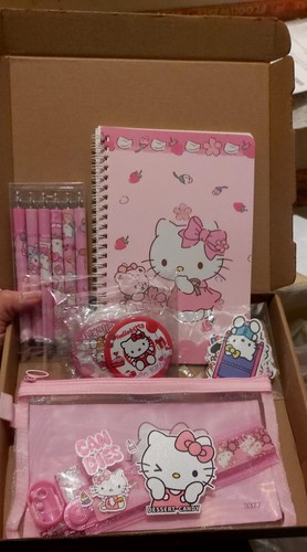 Hello kitty stationary bundle - kitty,