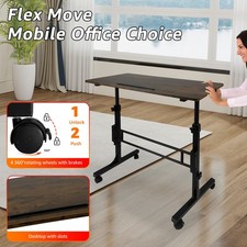 80x40cm Sit Stand Desk on