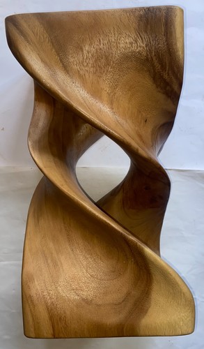 Double twisted wooden - twisted, infinity