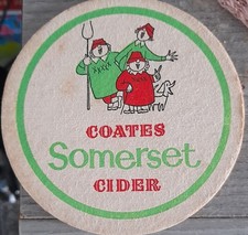 Vintage Coates Cider Dripmat.1960s 