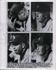 1958 Press Photo Four Moods of