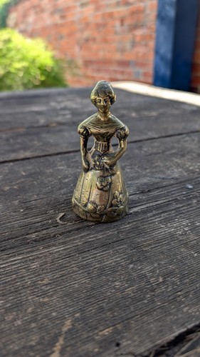 Victorian brass lady very - brass,