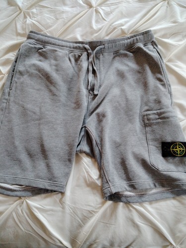 Grey stone island shorts - stone,
