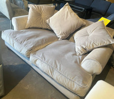 Bronwyn 3 Seater Fabric Scatter Back Sofa  RRP£1495 clearance £650.00