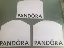 3 Original PANDORA Gift Bag envelope for Charm Box Ring Bracelets gifts 10x6.5"