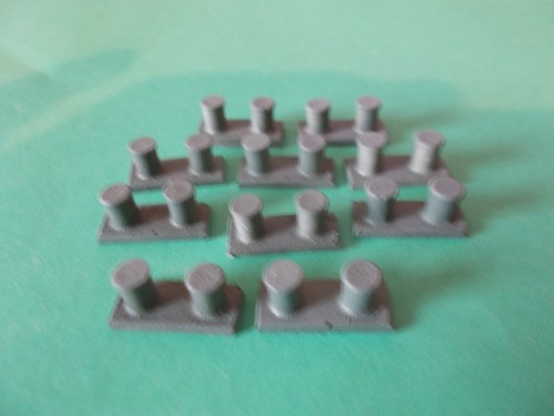 Double bollards set 10 - of,