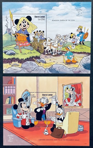 Sierra leone disney - leone, characters
