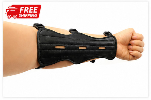Archery arm guard - arm, traditional